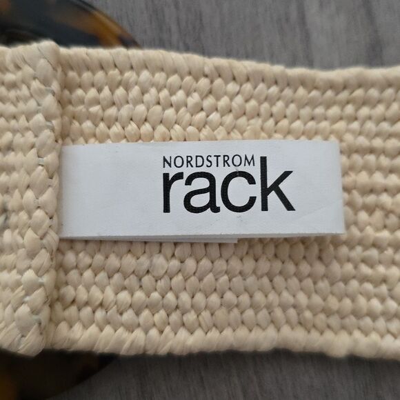 Nordstrom Rack Shiloh Stretch Straw Belt Size XS/S - Picture 3 of 16